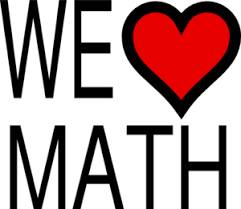 We Love Math logo